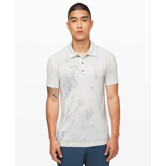 Lululemon Metal Vent Tech Polo *Chalk Wash - Picture 1 of 6